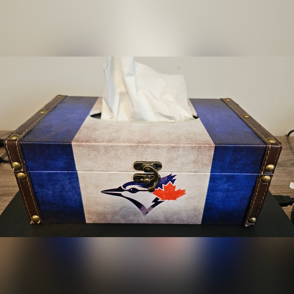 Toronto Blue Jay's kleenex box